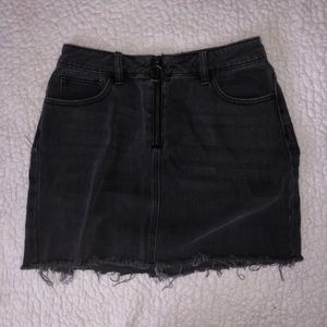 Pacsun black denim skirt!